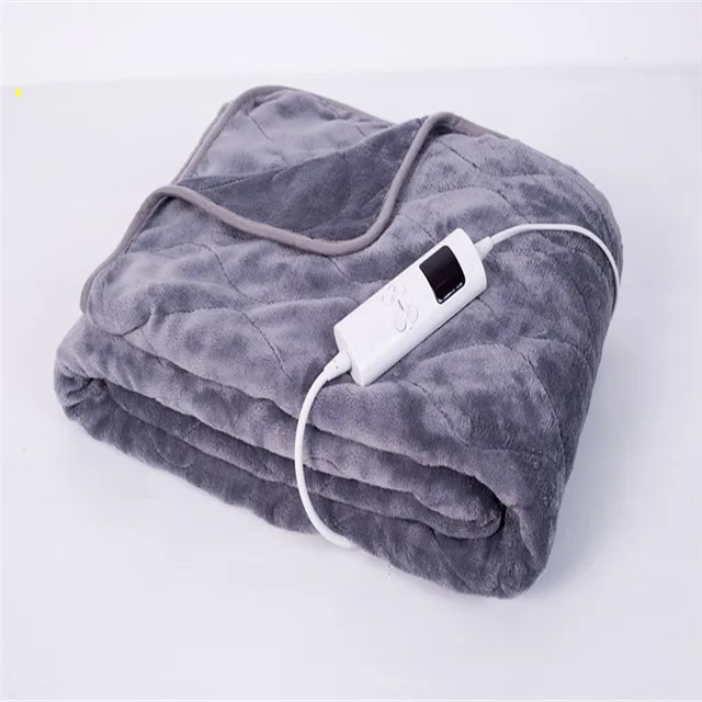 CE GS Soft Fleece Electric Heated Blanket electric over blanket  throw
