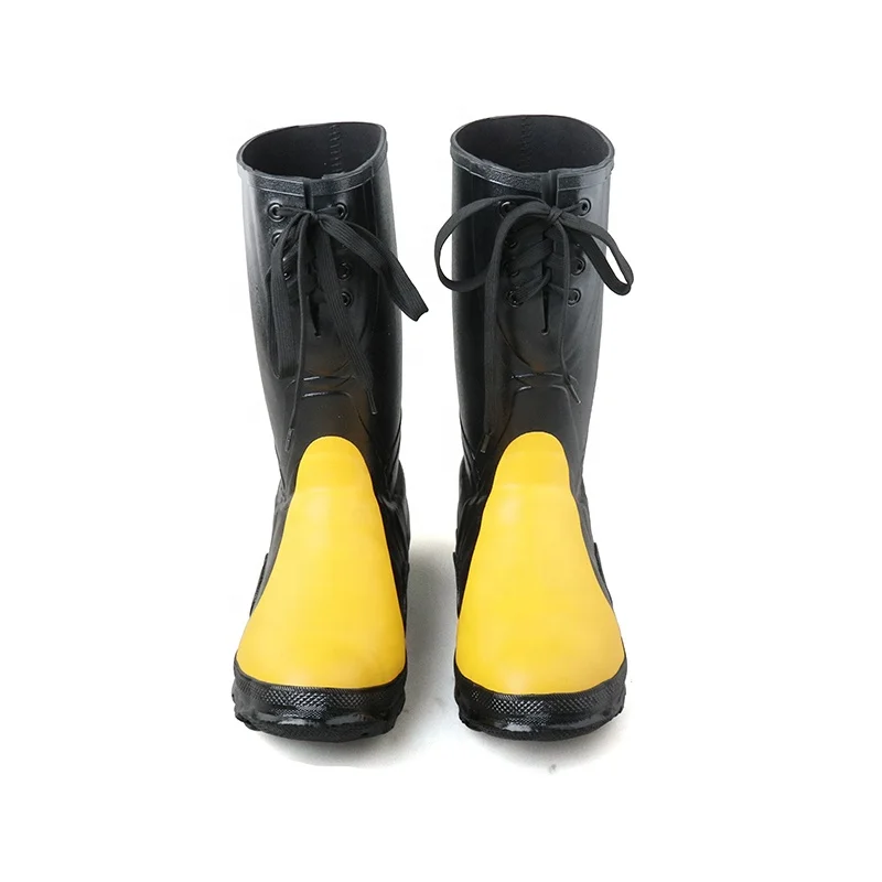 3539 Heavy Industry Hard Work Boots Steel Toe Insert Safety Rubber Gumboots