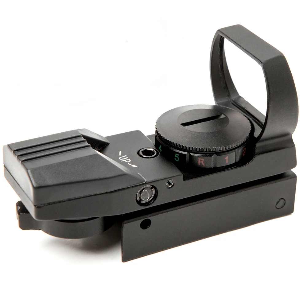 Hot Riflescope 20mm Rail Holographic Red Dot Sight 4 Reticle tactical Scope Collimator Optical sight Hunting Airsoft Optics