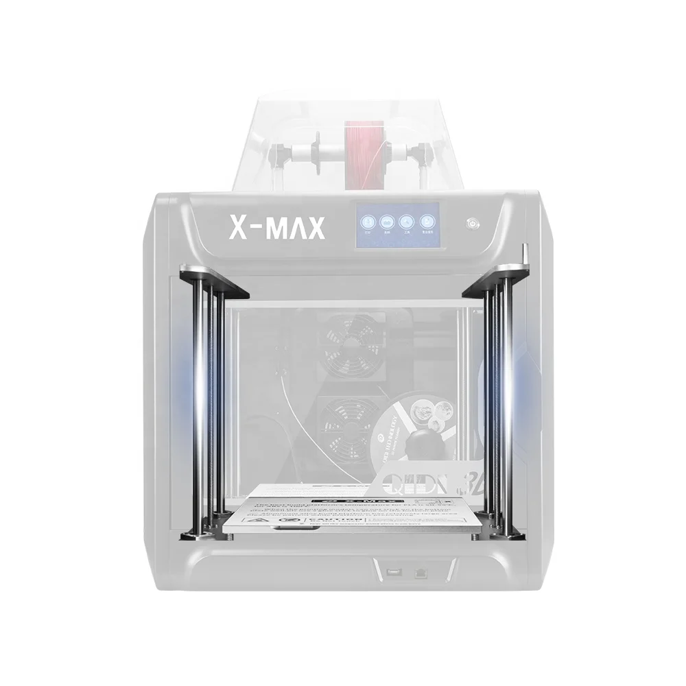 QIDI TECH Large Size 3D Printer New Model:X-max,High Precision Printing with ABS,PLA,TPU,Flexible Filament,300x250x300mm