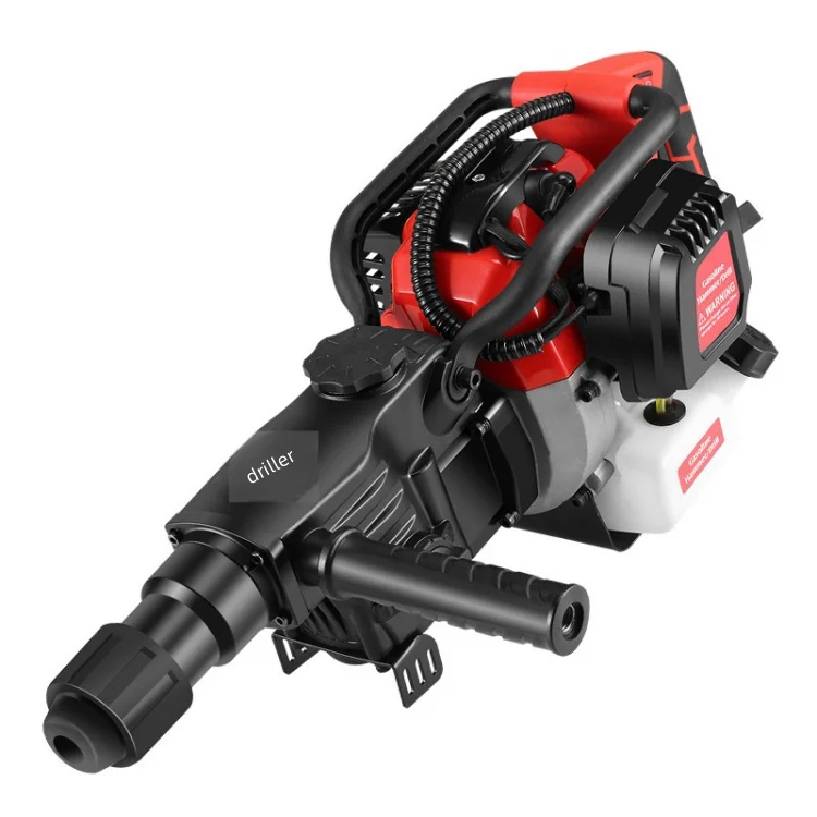 Factory Sales All Kinds Of Powerful Handheld Petrol Hammer Two-Stroke Engine Portable Jack Hammer Drill