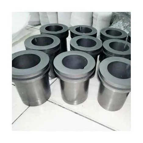 Factory Custom High density High pure Graphite Crucible for Gold Melting refining