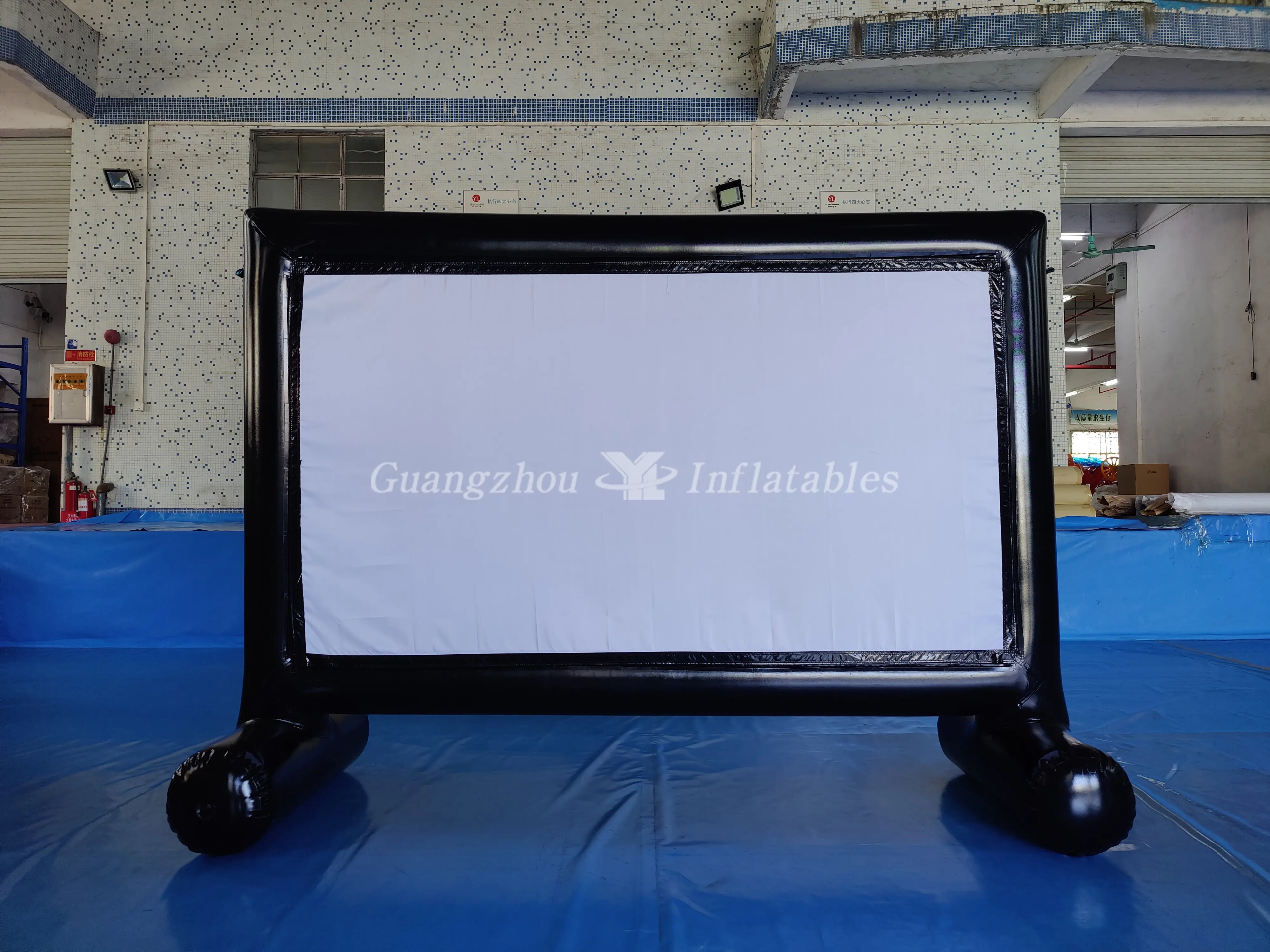 Customized Airtight 14-20 Ft Inflatable Outdoor Theater Projector Screen inflatable cinema inflatable TV projector movie screen