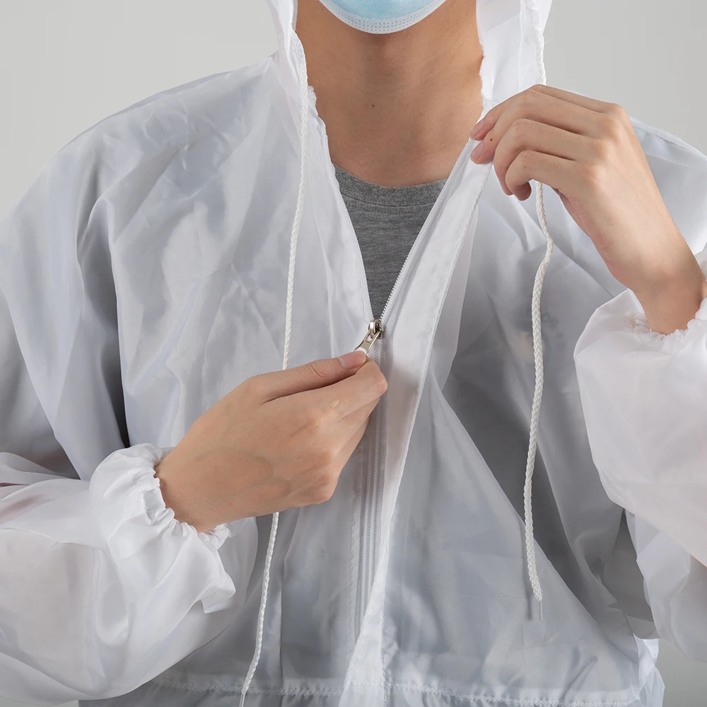 Polyester Reflective 210g Coverall Spray Paint Protection Suit Painters Antistatic Paint Spray Coveralls for Car Painting