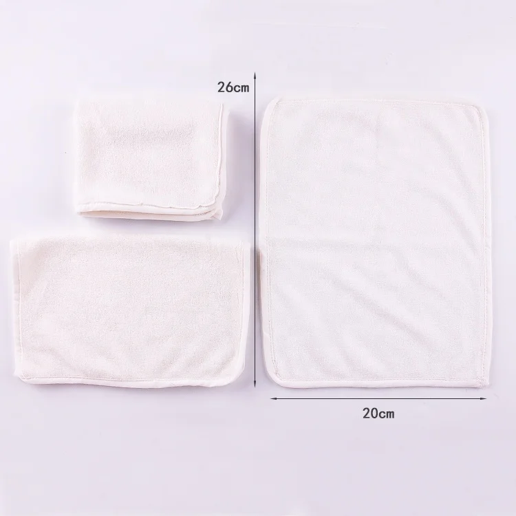 Best selling Square Shape Soft  Bamboo Terry Face Towel