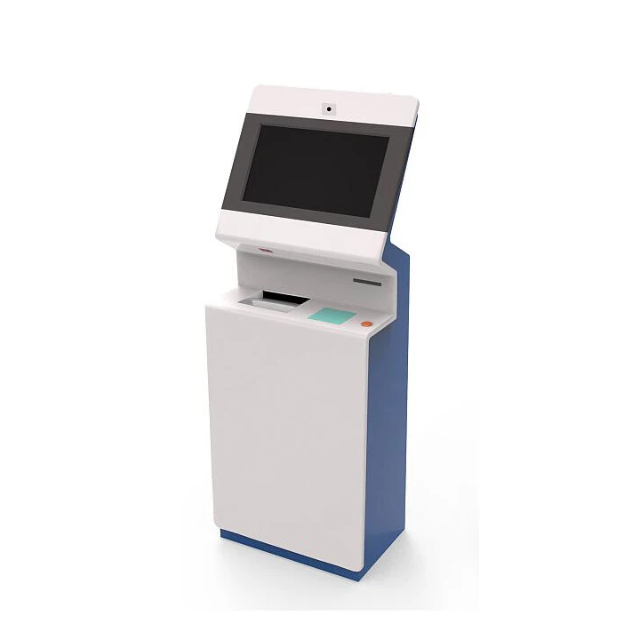 floor stand touchscreen queuing kiosks indoor lcd digital signage for hall/bank/hospital queuing interactive self service kiosk