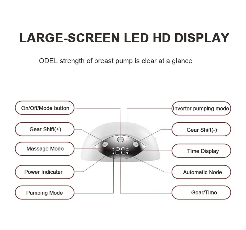 New design soft and comfortable breast pump more convenient single electric breast pump affordable wearable breast pump