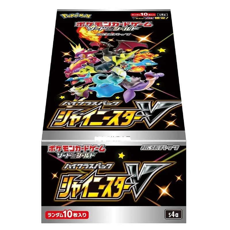 
Japan Direct Mail original Pokemon Shiny Star V box Booster Box Charizard Marnie Sealed boxes free shipping 