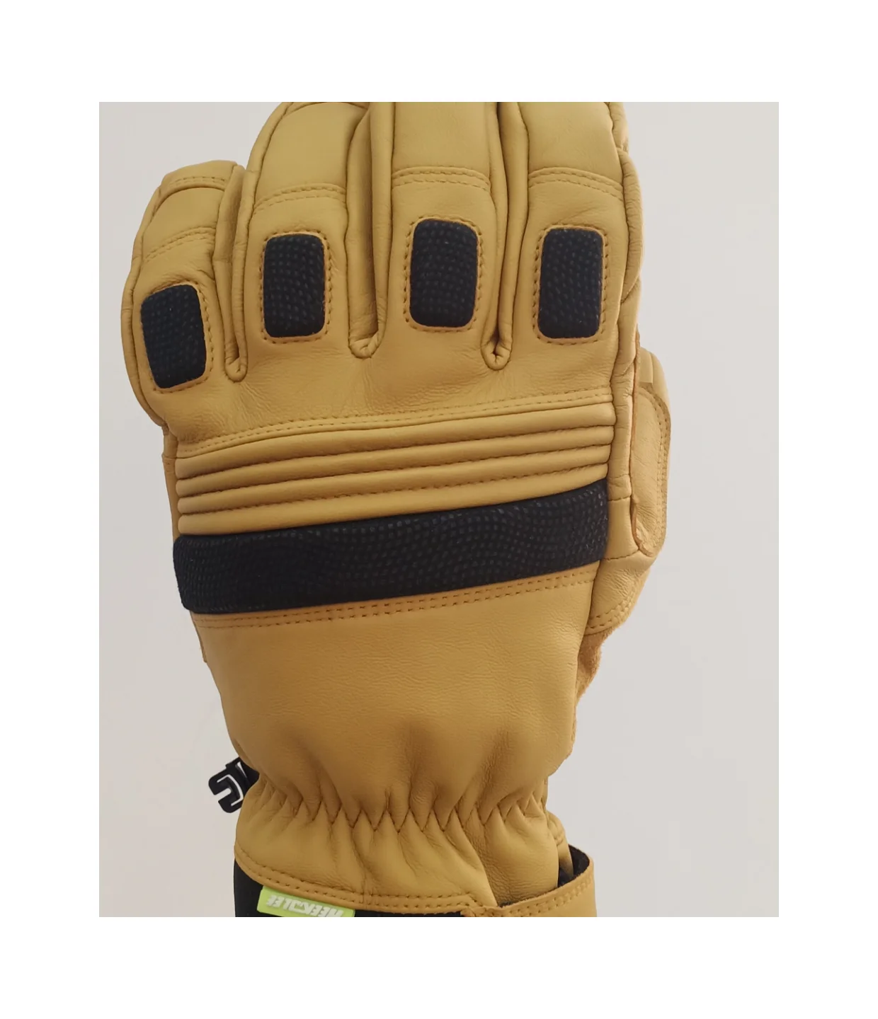 High quality special custom kid skin windproof waterproof five finger  ski   gloves