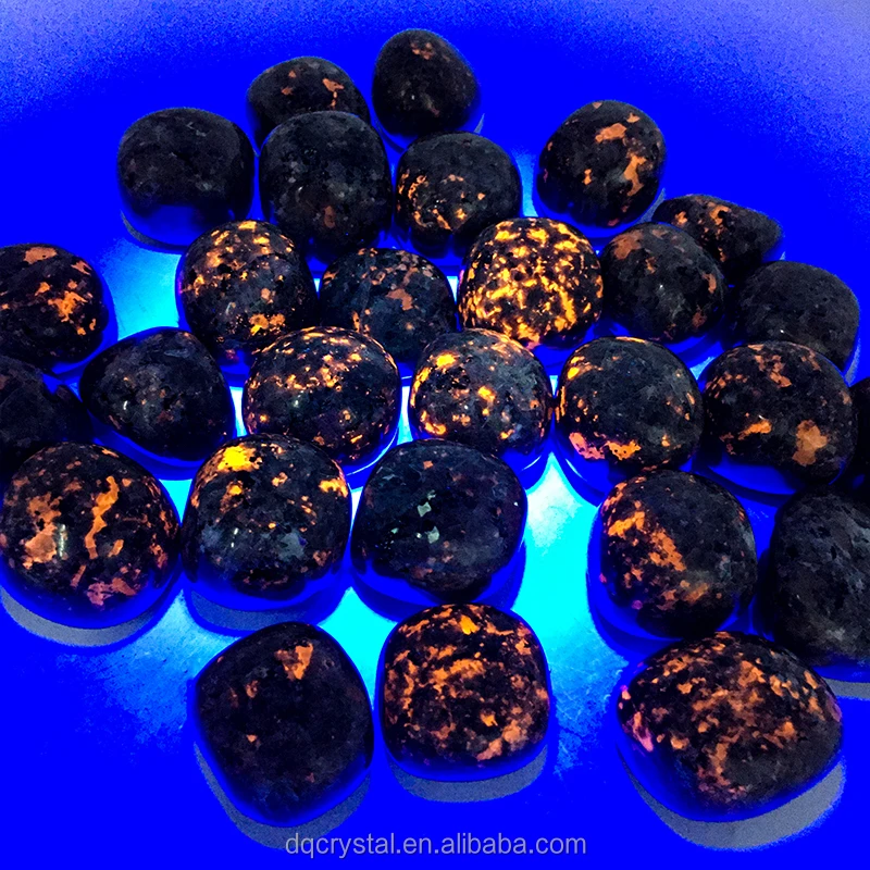 High quality New arrivals 20-30mm Yooperlite crystals wholesale bulk gemstone natural flash Yooperlites tumbled stone for sale