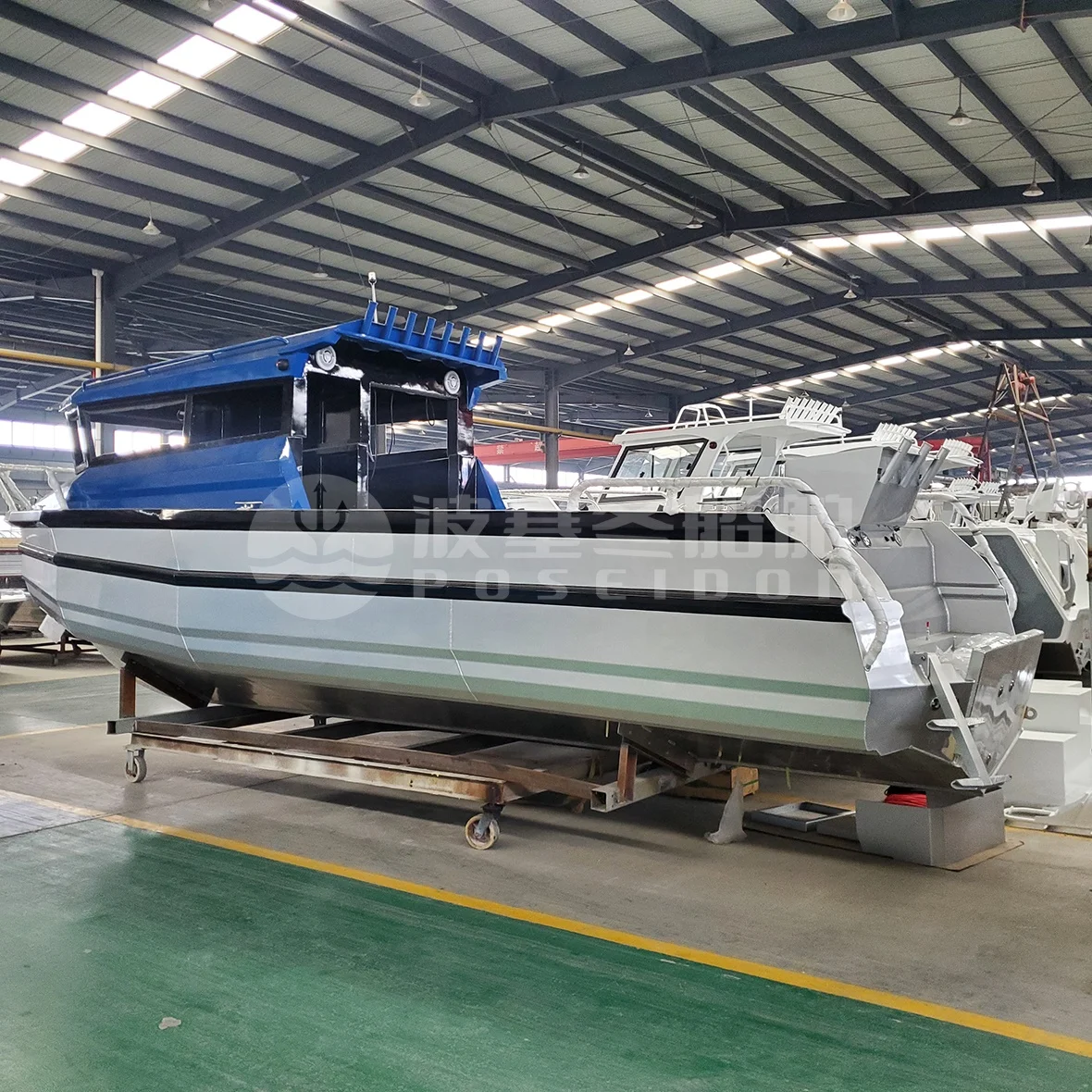 V Bottom Hull 30FT 9M Speed Boat New Cabin Cruiser Boats Aluminum Fishing Boat