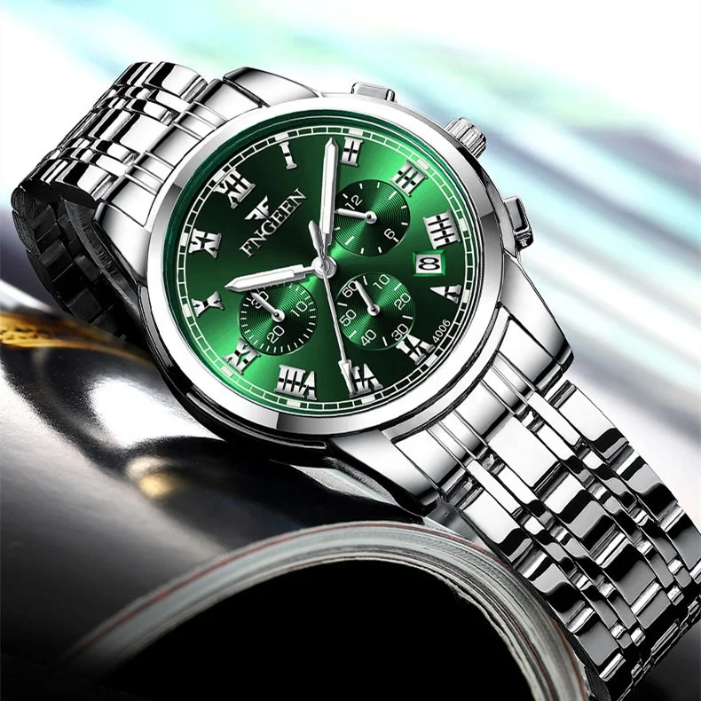 2022 hot fngeen 4006 stainless steel band watch luxury wristwatches ladies quartz watches women wrist watches
