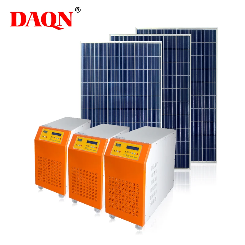 
Высокое качество 8kw 3 фазы панели солнечных батарей система 8kva решетки система инвертера солнечной энергии 