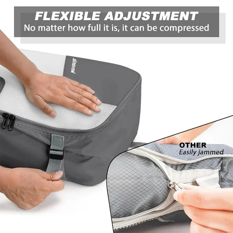 Korean Oxford Underwear Travel Bag Set Waterproof Cation Clothes Luggage Bag Set 6 Pcs Travel Bags Luggage Set