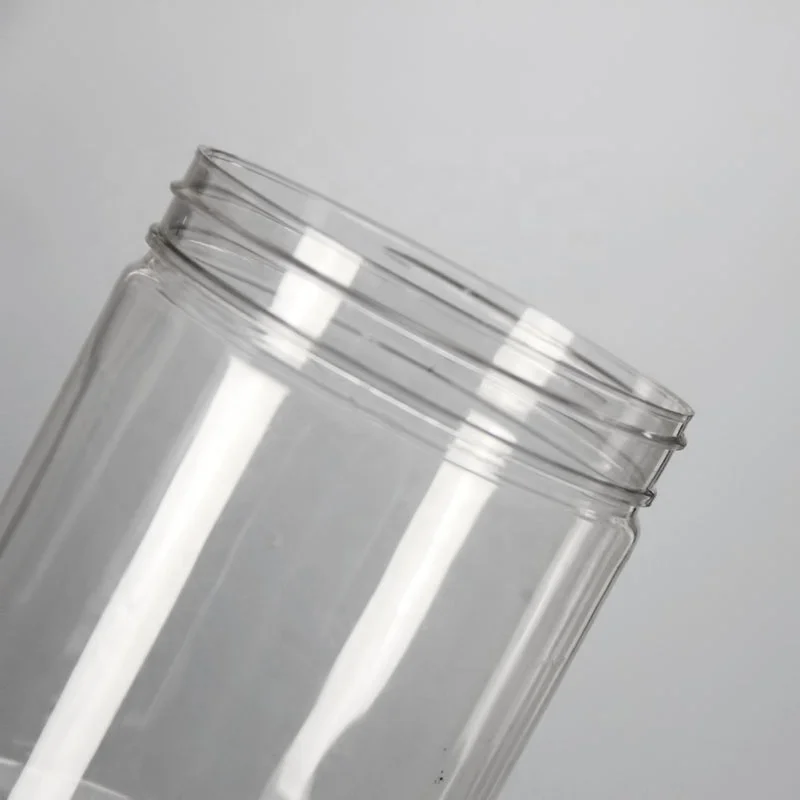 Cosmetics Storage Container Direct Sale Plastic Honey Cookie Food Jar With Lid