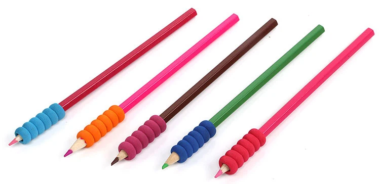  Hot Selling Children Handwriting Stationery Colorful Various Shapes Pencil