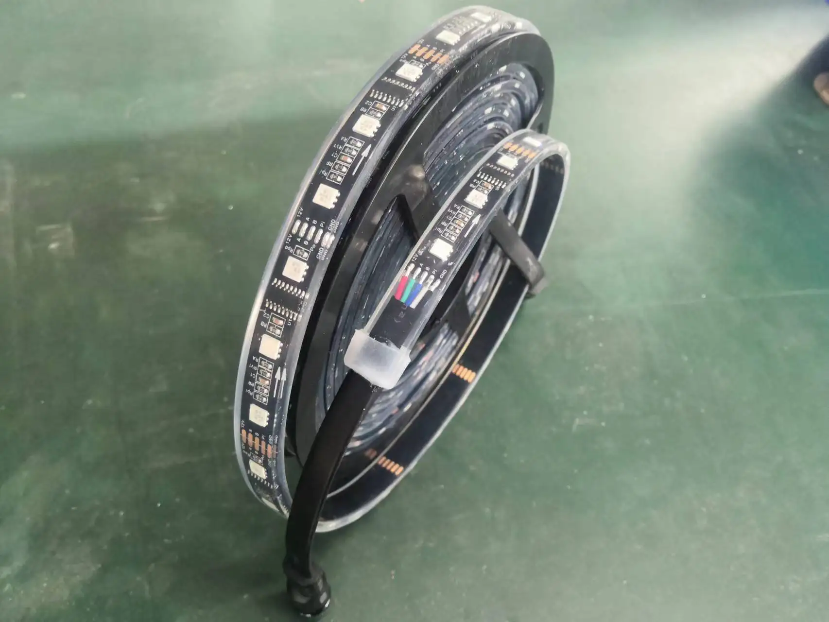 DC 24V 12V ucs512 smd 5050 60 leds rgb dmx 512 16.4ft 300leds IP20 IP65 IP67 IP68 color change flexible dmx rgb led strip