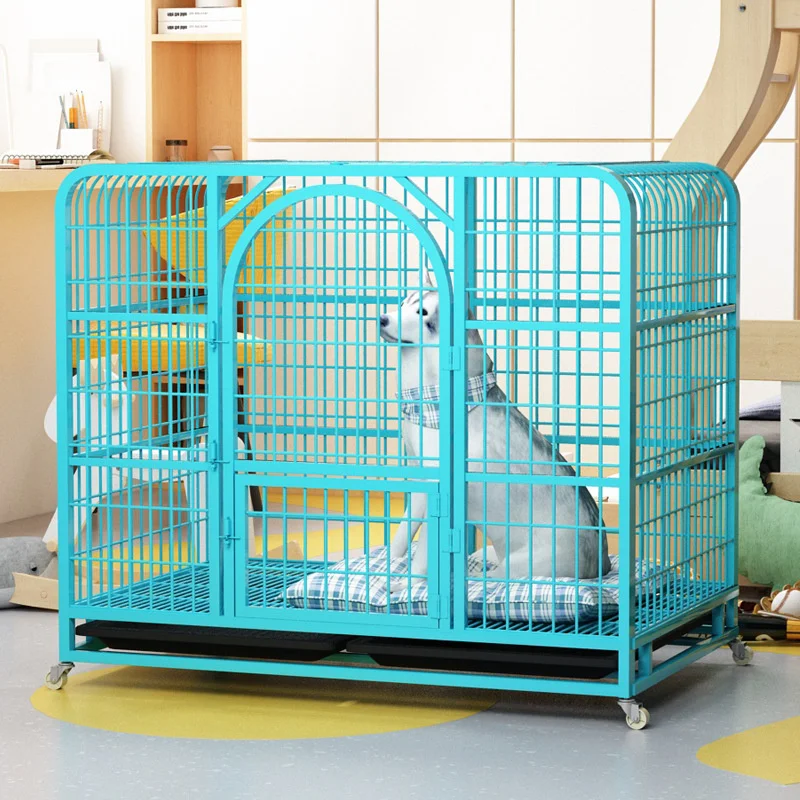 Cheap Factory Fences Portable House For Large Pet  cage Metal Mesh  Dog Cage