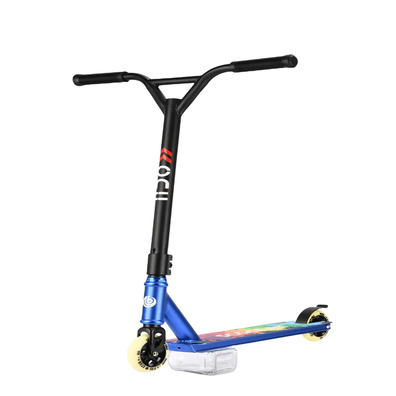 Factory price Wholesale customized Aluminum stunt scooter Freestyle kick scooter for adult