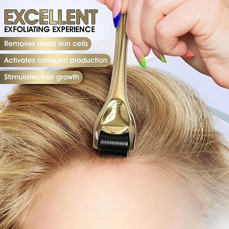 100% Pure Nature Organic Hair Essential Biotin Oils Serum Private Label Fast Effective Hair Growth Oil With Massage Roller Set