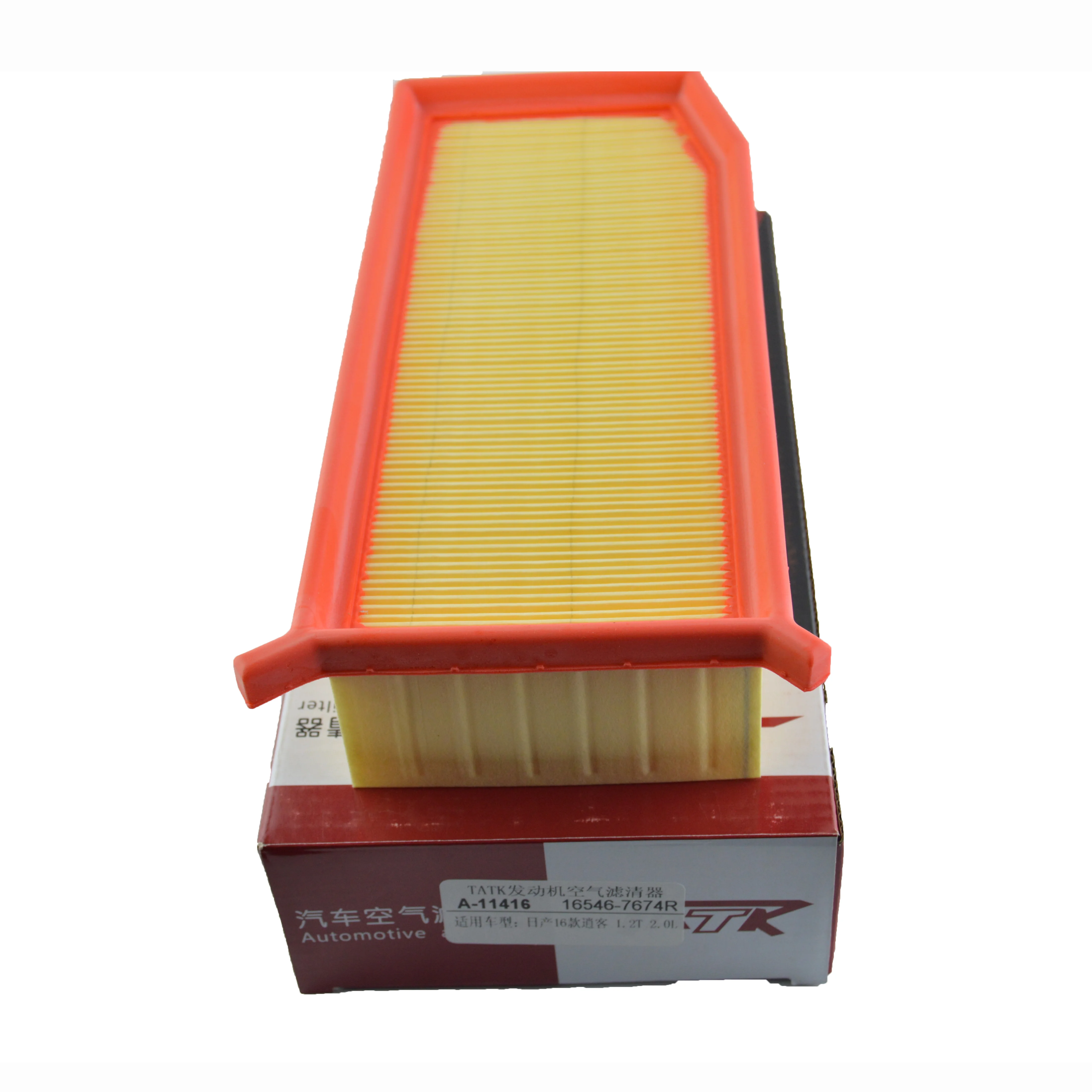 Tatk автоматический воздушный фильтр для автомобиля Dacia Dokker 2012-воздушный фильтр 16546-7674R A-11416 фабричная PP/PU фильтры для автомобилей