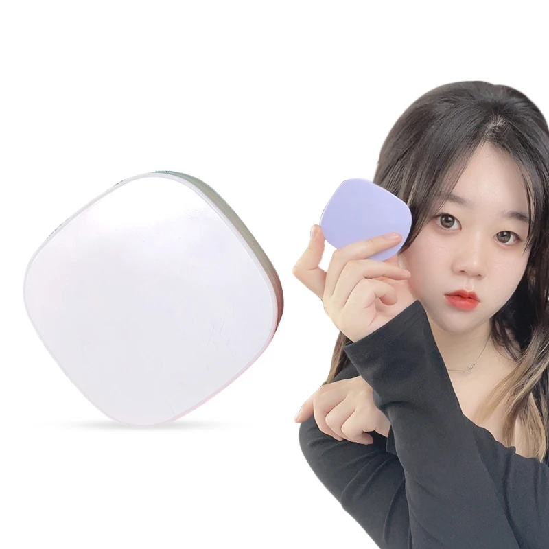 Wholesale Colored Contact Lenses Plastic Case Mini Square Contact Lens Case Box Travel Kit Easy Carry Mirror Container