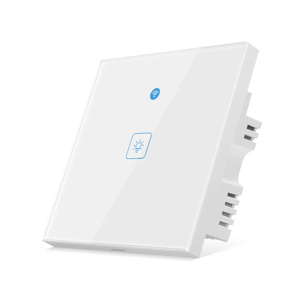 1/2/3 Gang EWelink Wifi Smart Wall Light Switch Touch Panel Remote Single Fire Wire No Neutral Line Switch Smart Home
