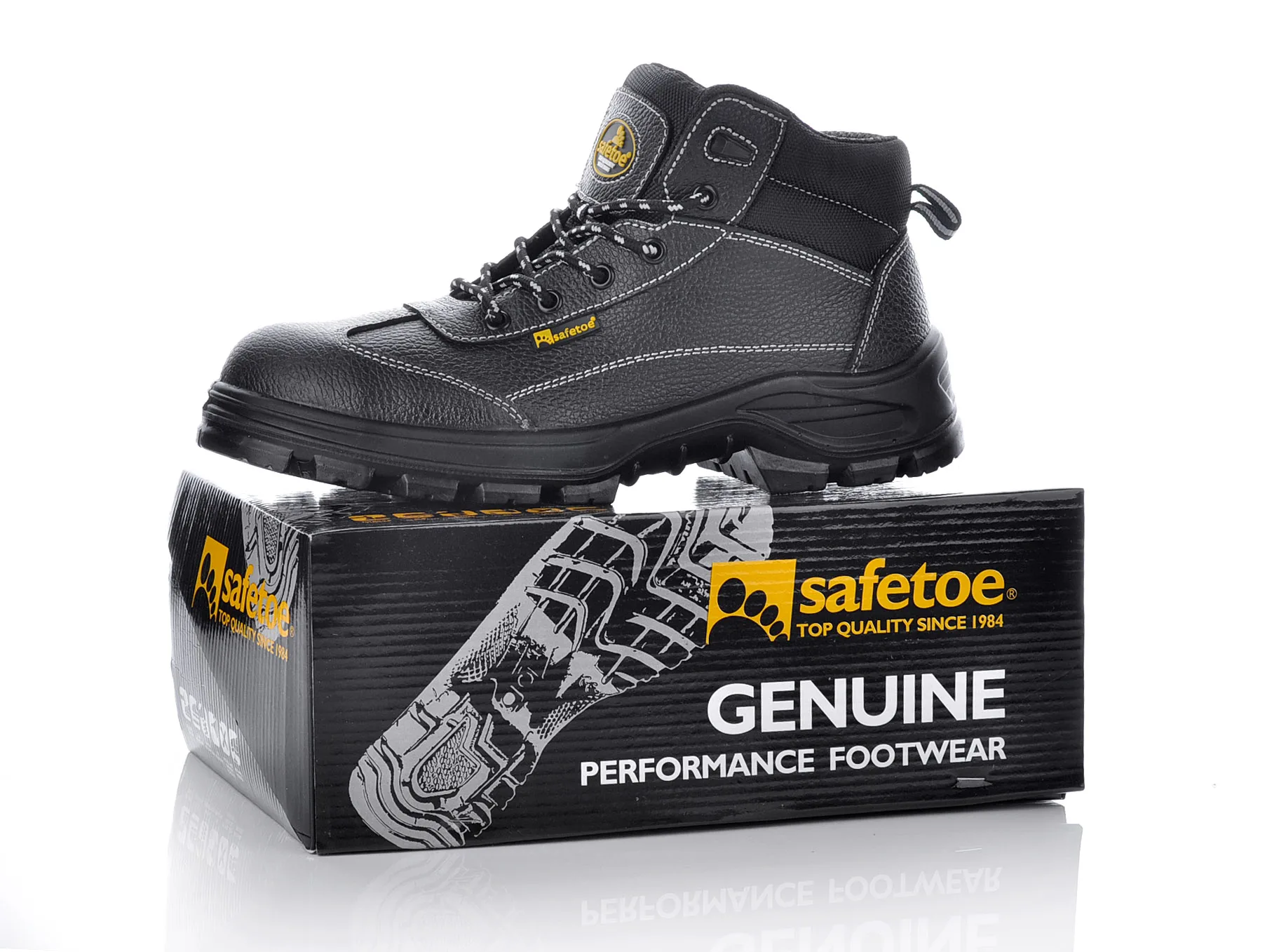 High Heel Steel Toe Safety Shoes Industrial Ladies Safety Shoe Supplier