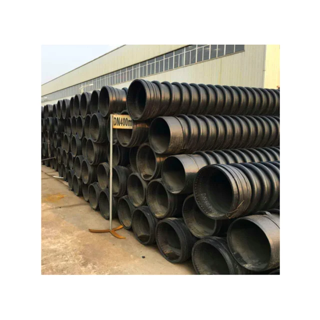Производитель DN1000mm SN12.5 Hdpe настенная пластиковая труба каратная Krah