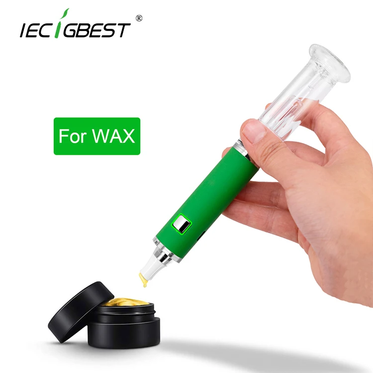 
Best selling product IECIGBEST Cozzy new colors Dab wax vaporizer dip&dab rig wax vapor pen 