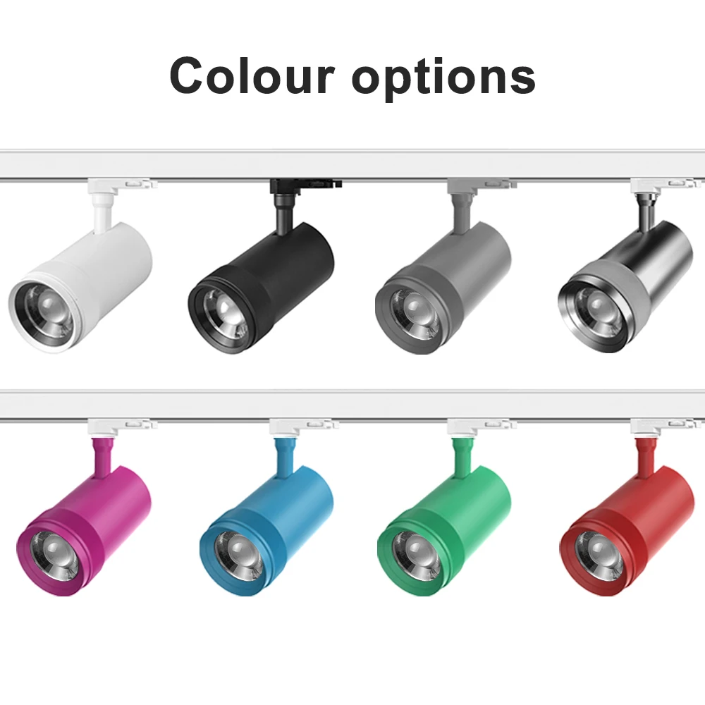 GOSUN hot selling Photography studio 15-60 zoomable 15/20/32/36w adjustable track lights focus led track light 360