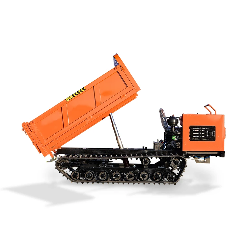 Mining transportation Tracked Crawler dump truck Mini Dumper