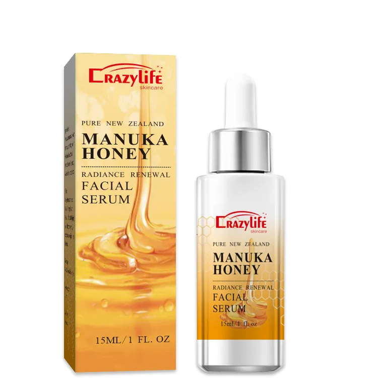 OEM Pure Honey Hyaluronic Acid  Whitening Moisturizer Vitamin C Face Serum Anti Wrinkle Face Serum  Skin Care  Private label