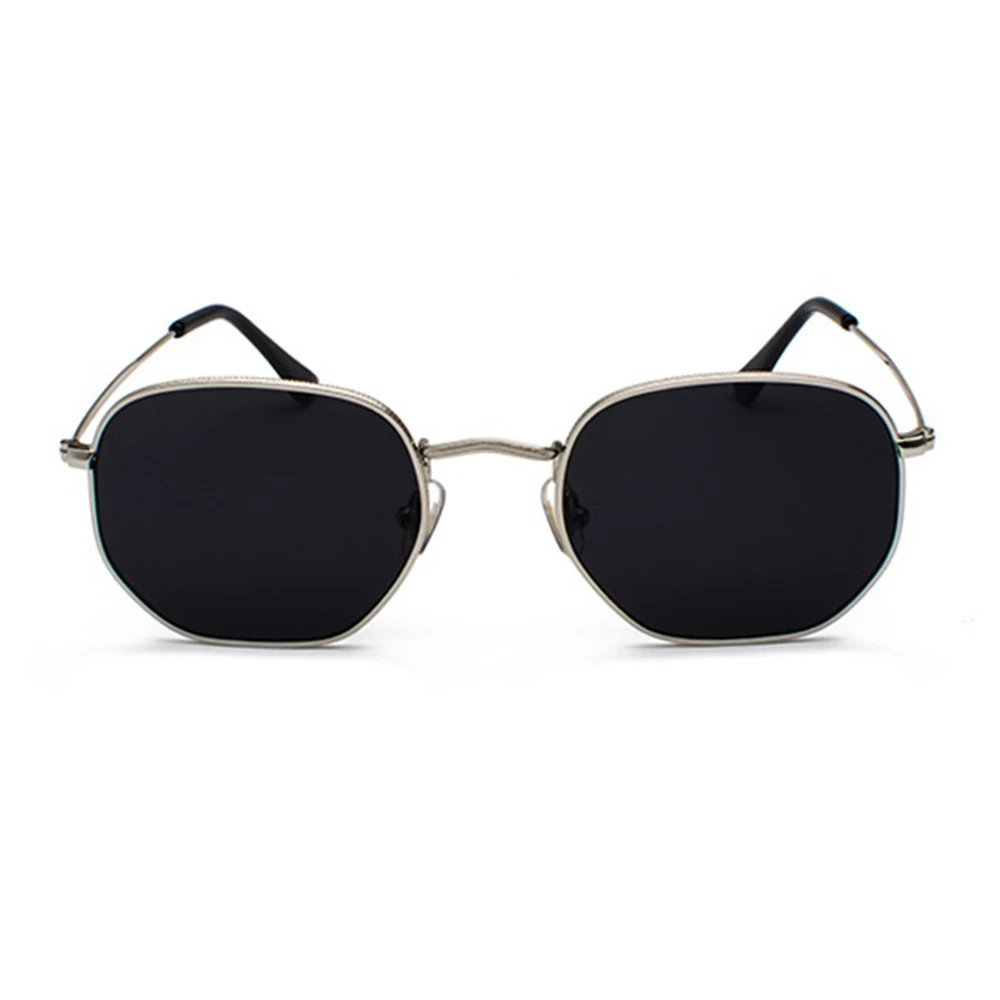 FunFishing 2021 Hot Brand Designer Men Polygons Frame Driving Discoloration Polarized Lens Sunglasses