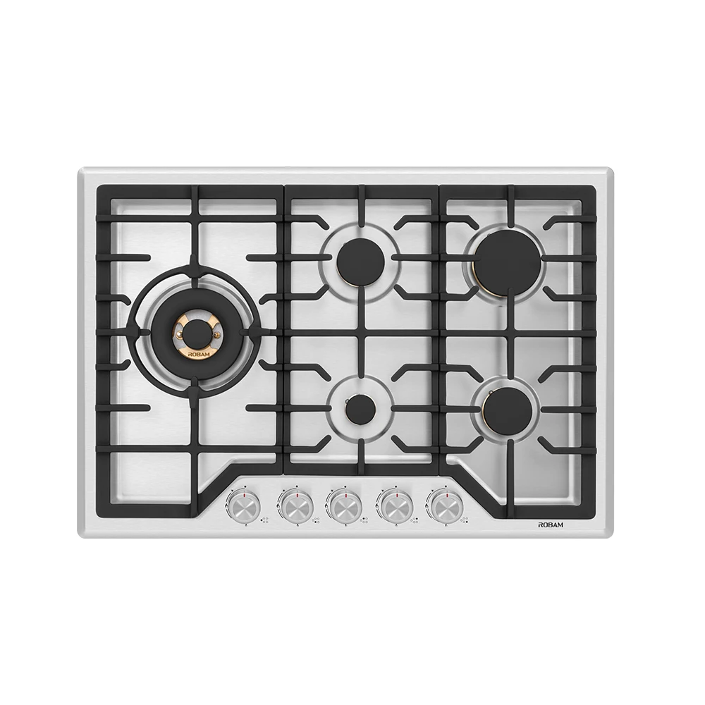Robam Defendi Series G2 30 Cooktops stainless steel max 20000BTU firepower Italian made, Defendi dual brass burner