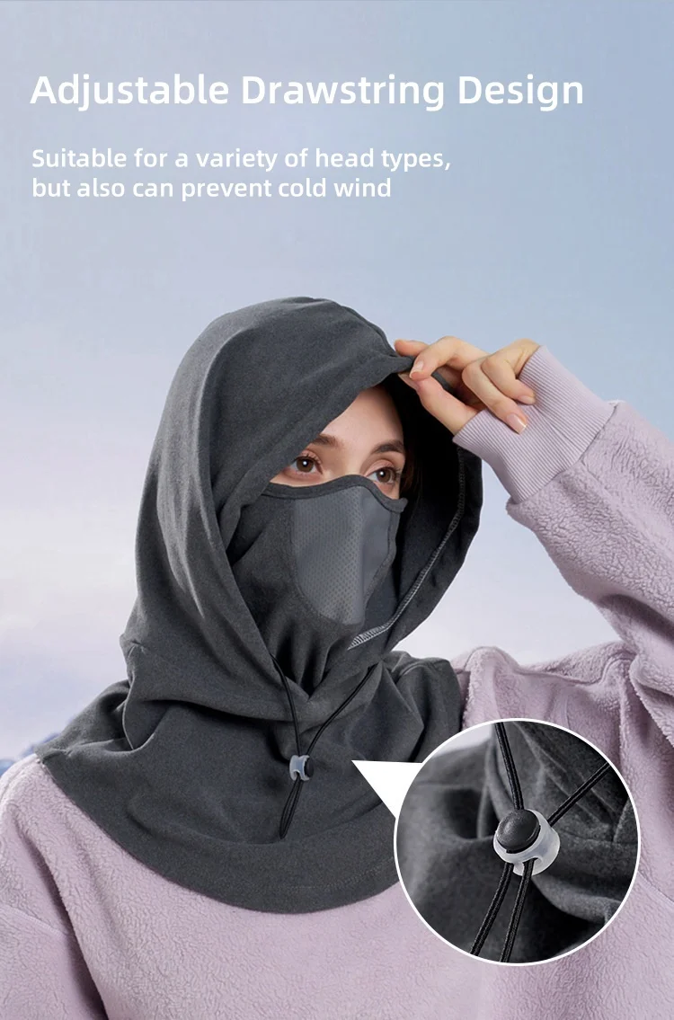 Excellent Material Cold Weather Breathable Design Helmet Warm Balaclava Polyester  for Motorcycle Snowboard Cycling Running