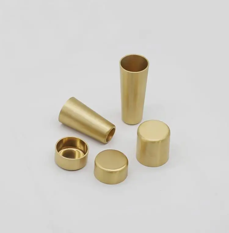 Brass Table Chair Legs Decorative Furniture Leg Feet Cover Metal steel furniture legs