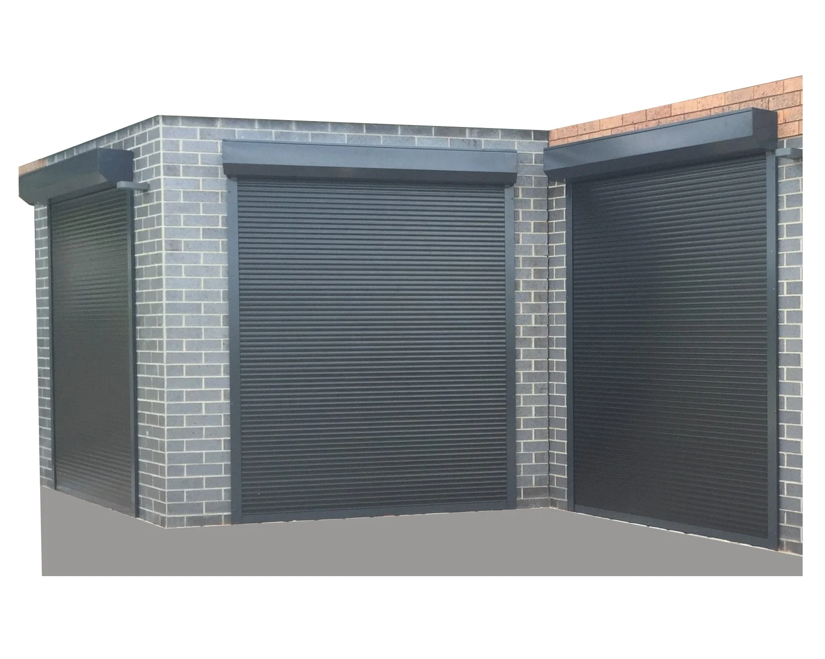 New French Aluminum Roll Shutter Doors High Quality House Patio Rolling Shutters Door Warehouse Automatic Roller up Garage Door