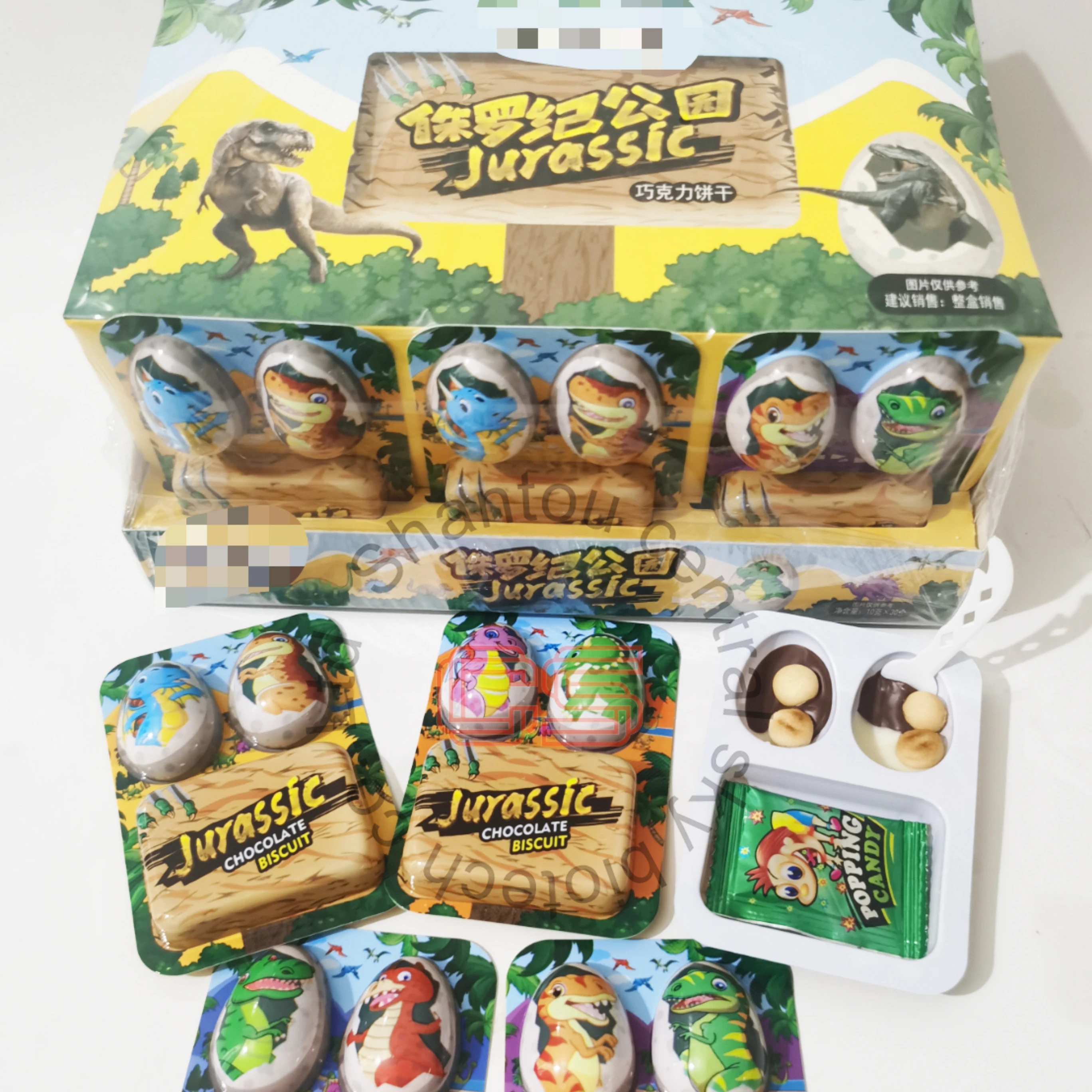 Шоколадное печенье с рассыпчатыми конфетами, яйцо динозавра, Халяльные Фруктовые Конфеты, закуска