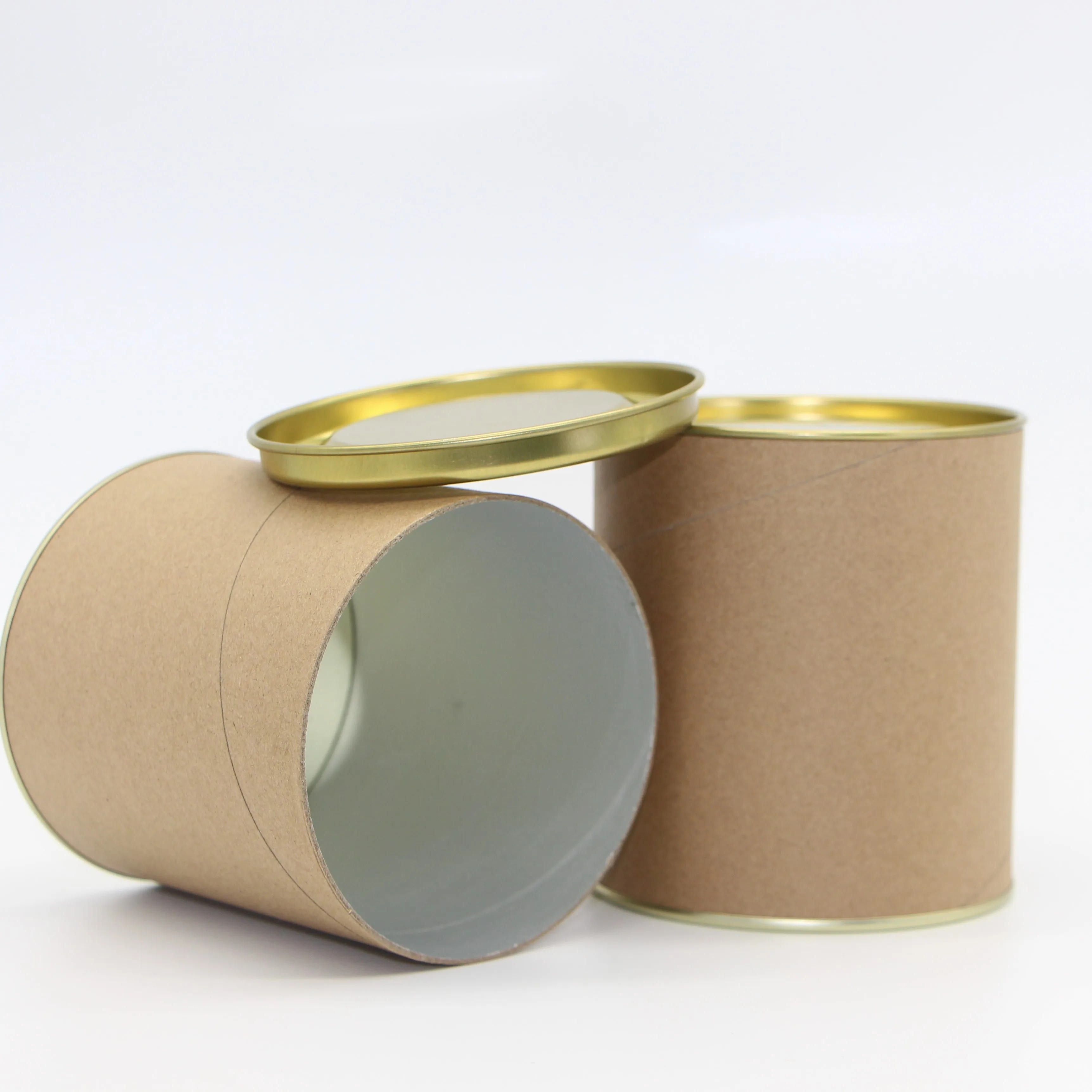 Wholesale Custom Fancy Logo Printed Strong Kraft Small Cardboard Tube Packaging Paper Mailing Containers