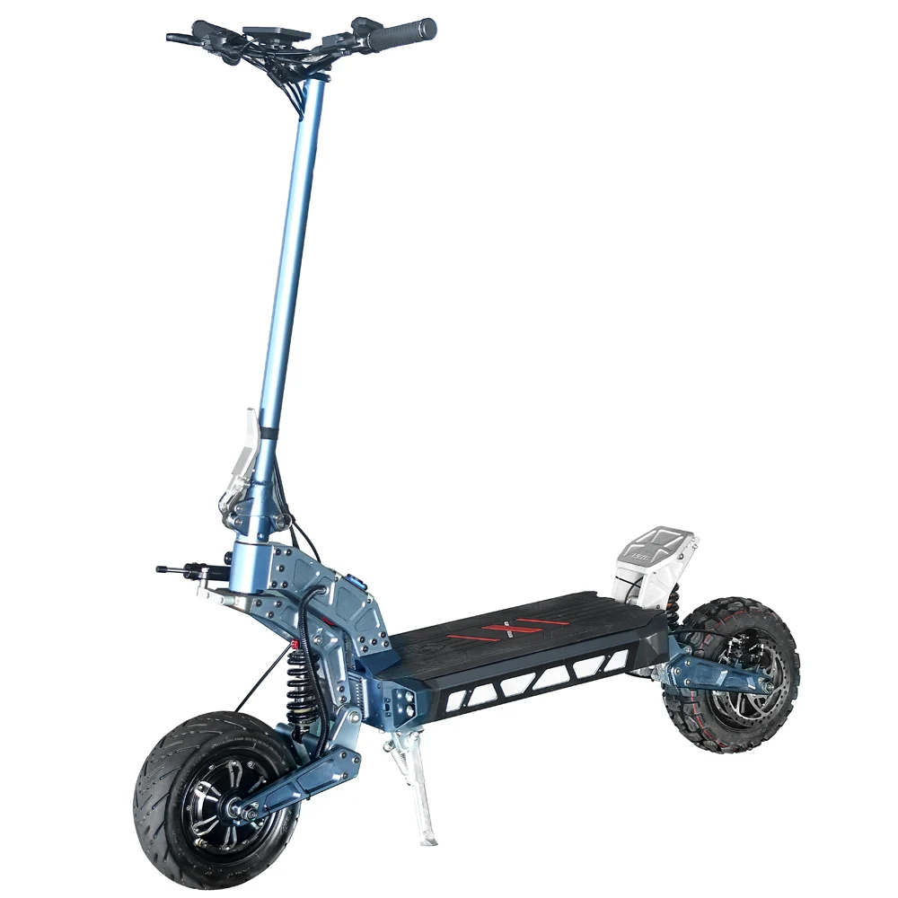 60V 6000W Dual Drive 80Km/H Fast E Scooters 50Mph 11Inch High Speed Two Whee