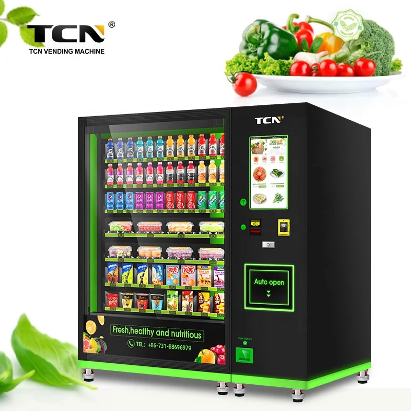 TCN automatic cold fresh food vending machines for sale