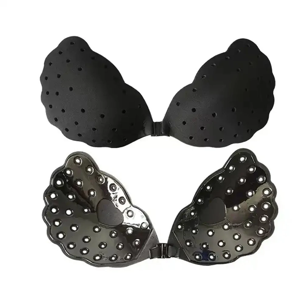Silicone Adhesive Invisible Bra Silicone Push-up Strapless Backless Bra One Piece Chest Stickers Push Up Bra For Women