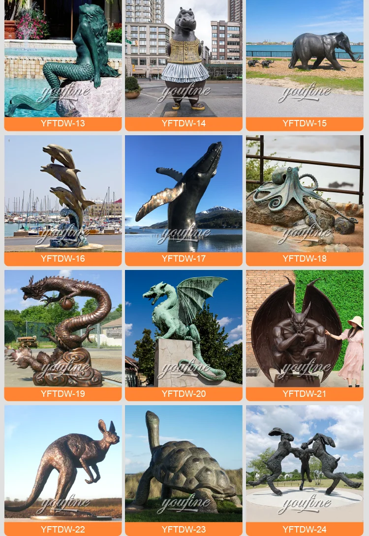 bronze animal statue-03