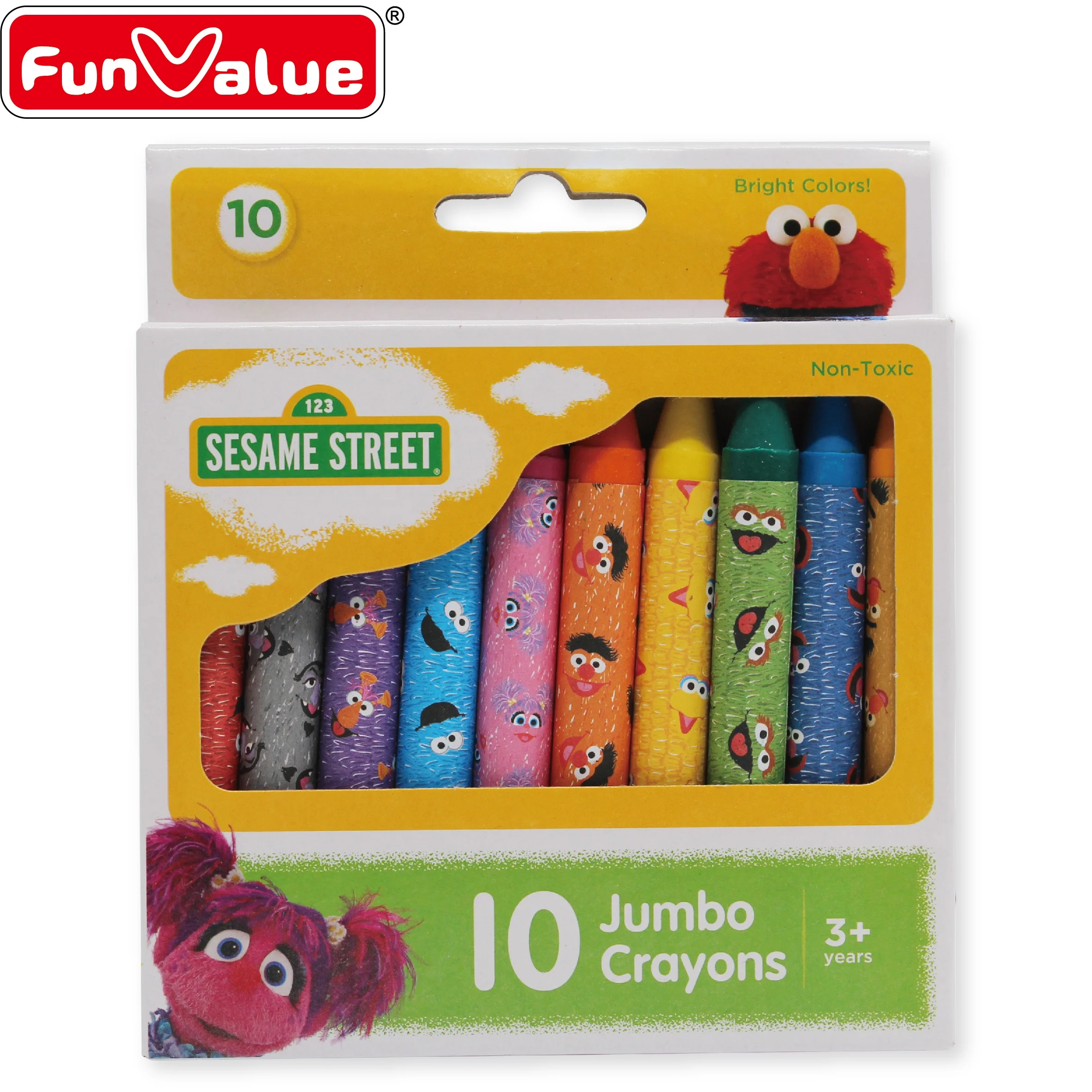 ODM Scent multi 10 color 12 colour Washable Drawing Crayon Mini Crayon