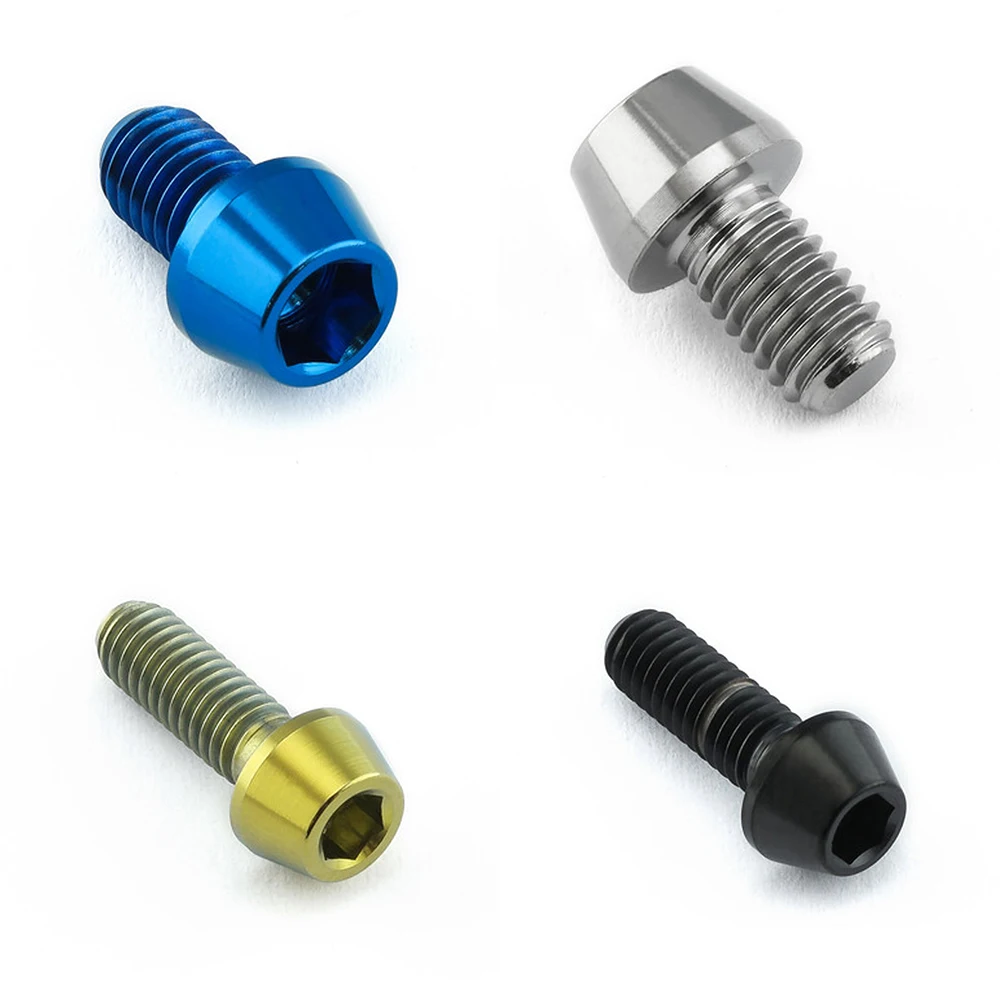 M5 Titanium Bolts For Motorcycle Raw Gr5 Titanium Bolts