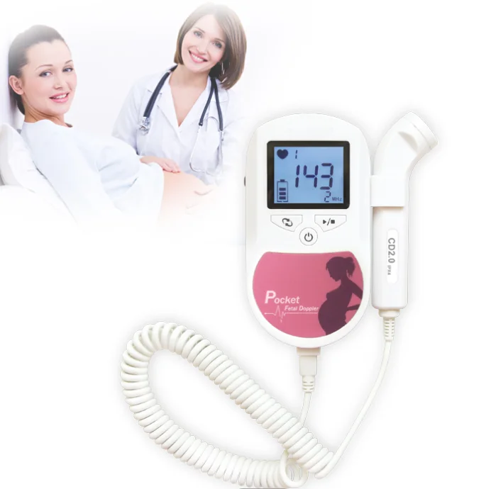Good Price Home Digital Portable Pocket heartbeat detector ultrasonic Fetal Doppler