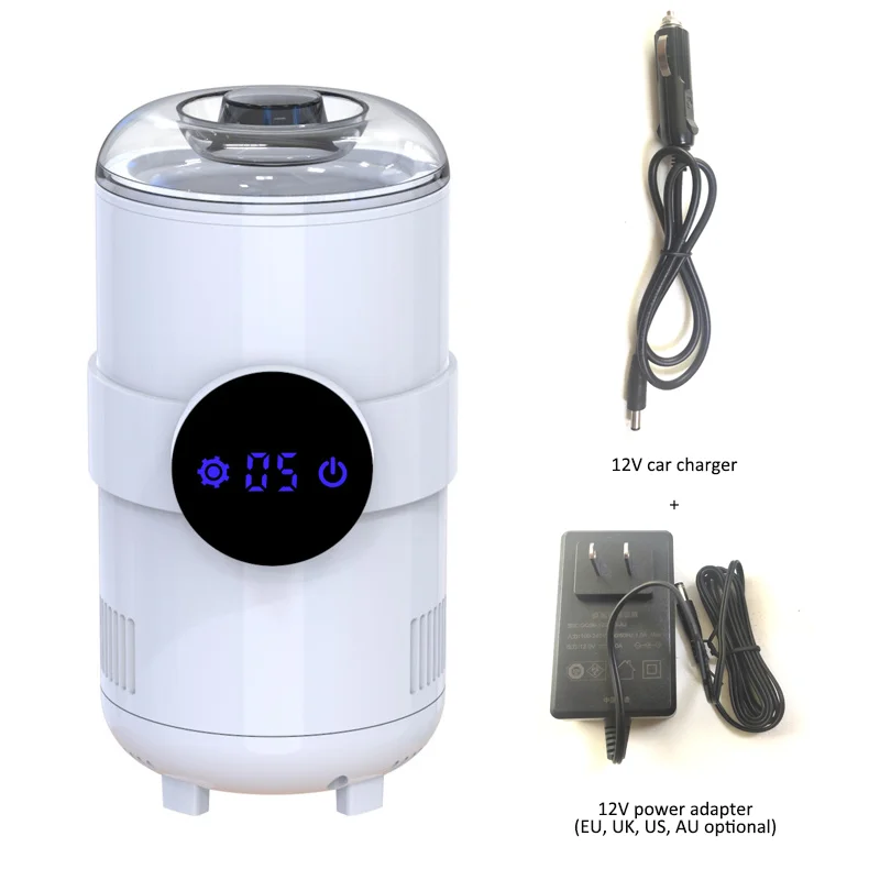 Electric Milk Foamer Heater White For Coffee Cappuccino Hot Chocolate Stainless Steel Automatic Milk Frother