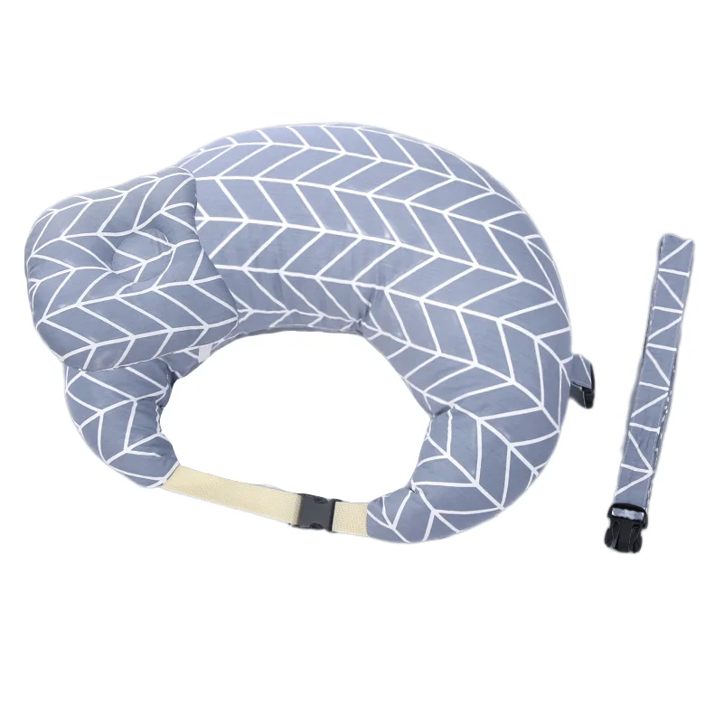 High Quality Baby Products  2 In 1 Nursing Pillow With Adjusting Rope Cartoon Design Soft Auxiliary Mom Breastfeeding Pillow