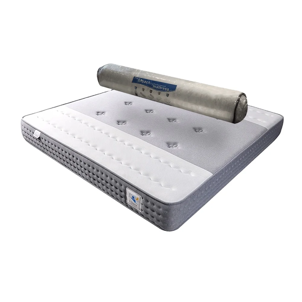 Comfortable Economical Mattress Memory Foam Compress Sleeping Pocket Queen King Size Latex Mattress